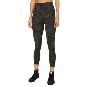 Lululemon Align Pant I| 25" in Incognito Camo Multi Gator Green Womens Size 2
